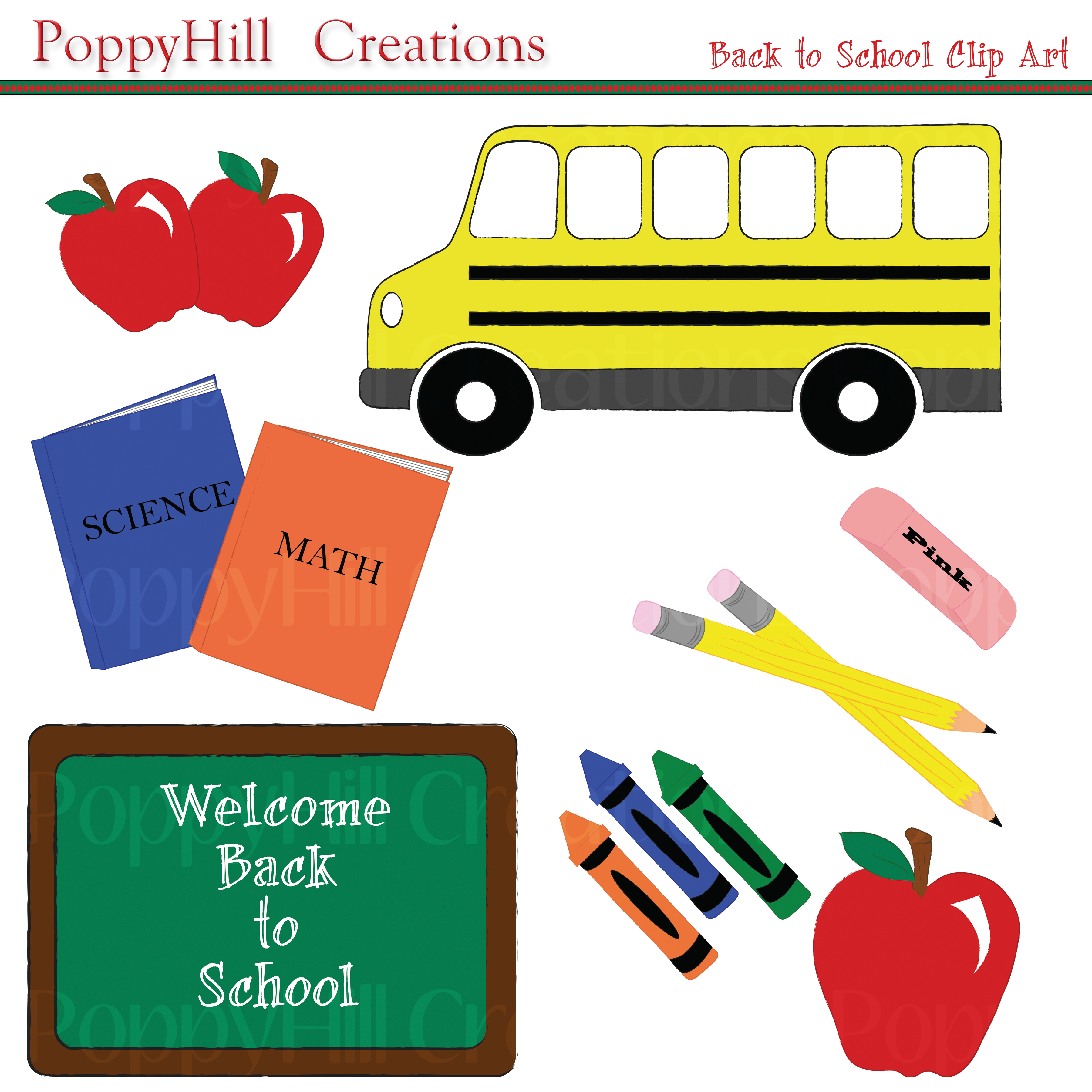 back to school pictures clip art - photo #40